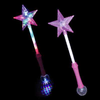 EL249 Flashing Star Wand